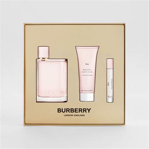 burberry her gift set